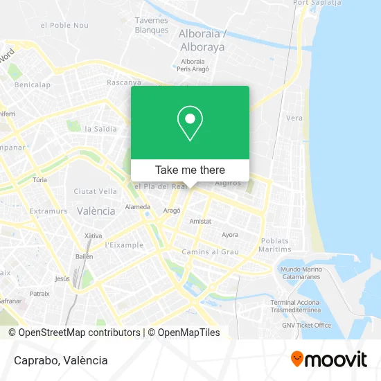 Caprabo map