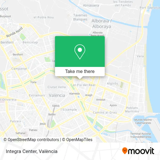 Centro Integra map