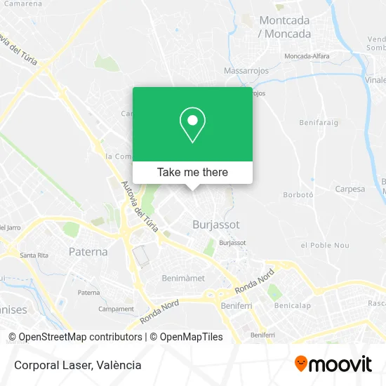 Corporal Laser map