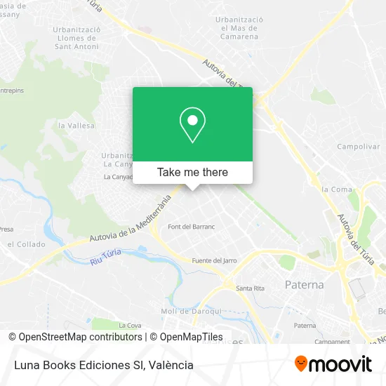 Luna Books Ediciones Sl map