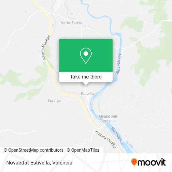 Novaedat Estivella map