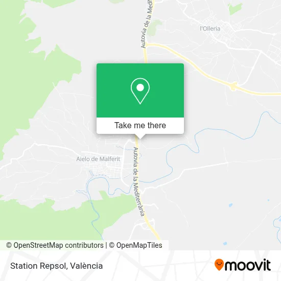 Station Repsol map