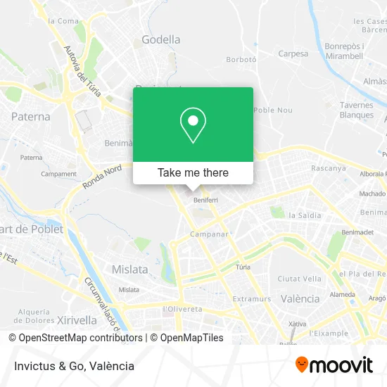 Invictus & Go map