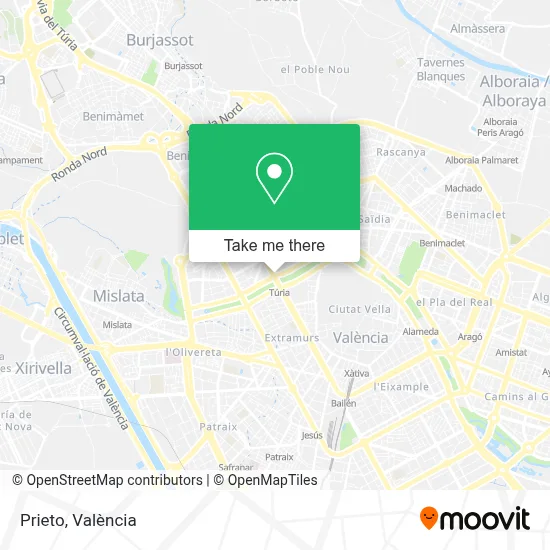 Prieto map
