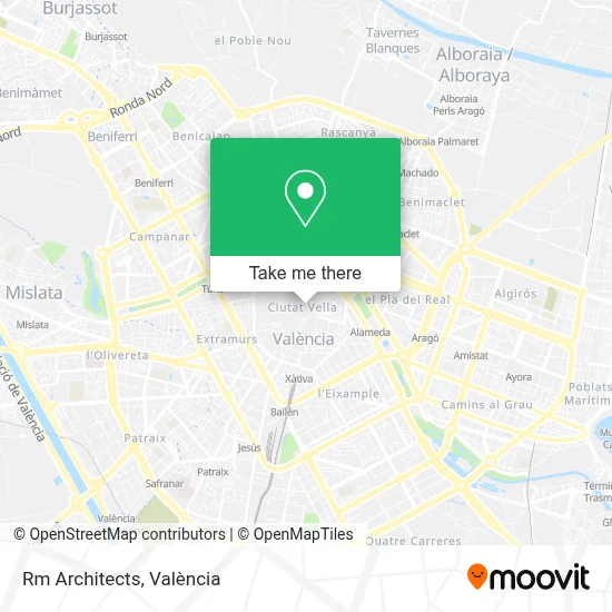 Rm Architects map