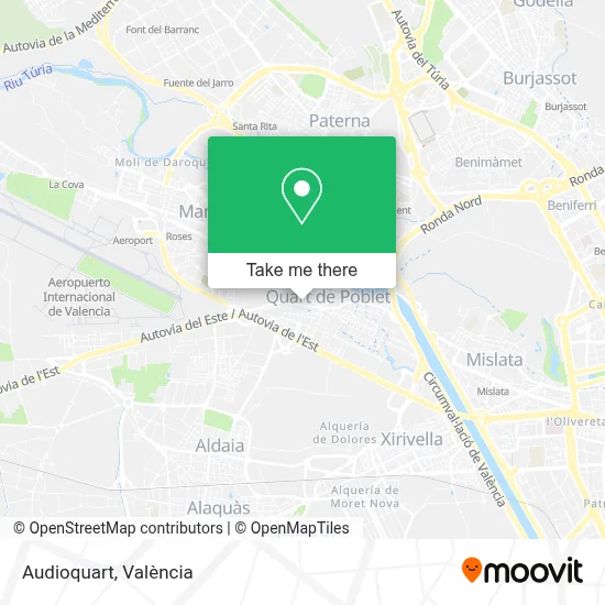 Audioquart map