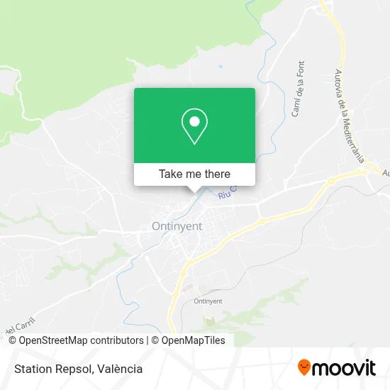 Station Repsol map