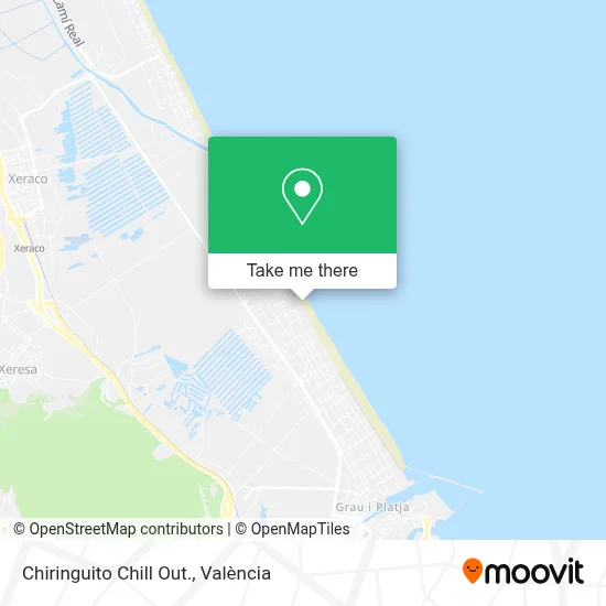 Chiringuito Chill Out. map
