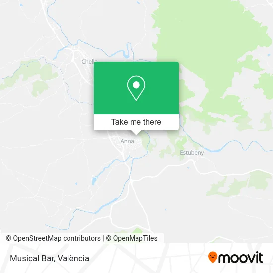 Bar Musical map