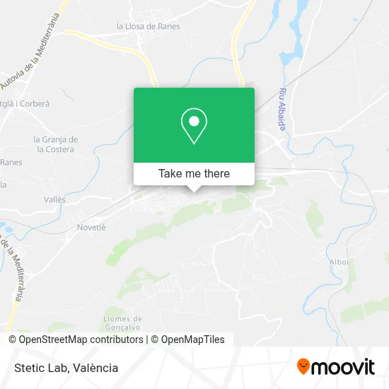 Stetic Lab map