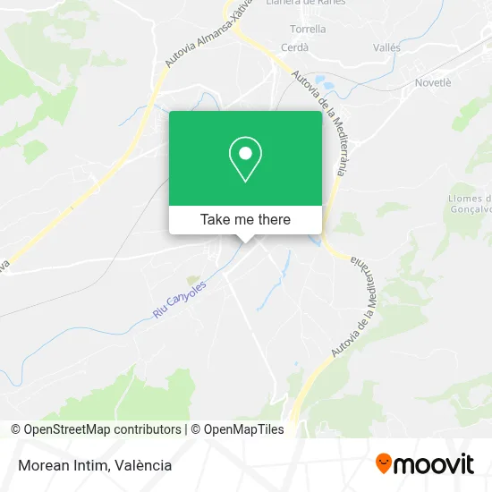 Morean Intim map