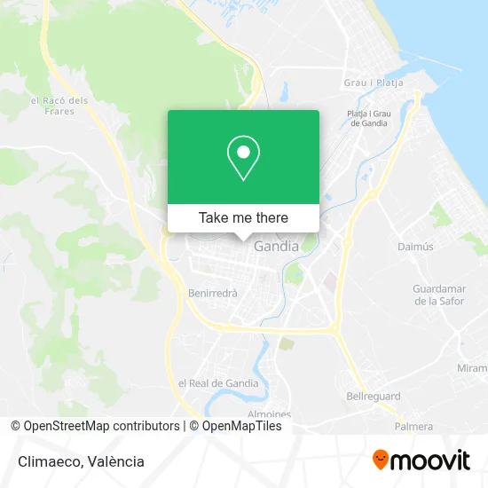 Climaeco map