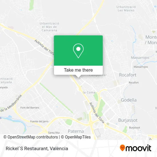 Rickel´S Restaurant map
