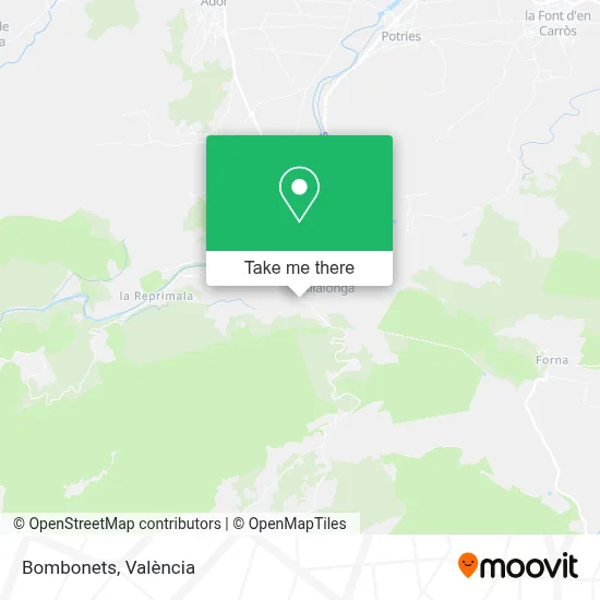 Bombonets map