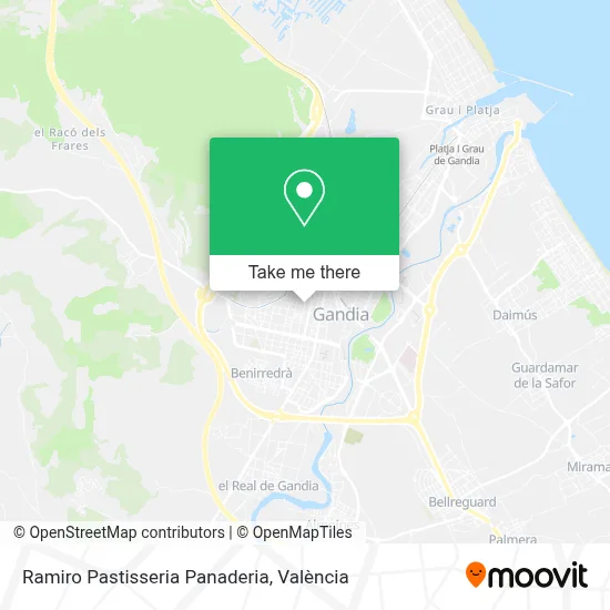 Ramiro Pastisseria Panaderia map