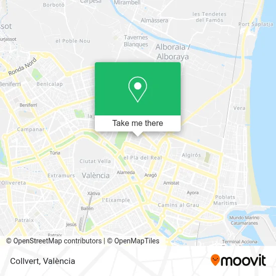 Collvert map