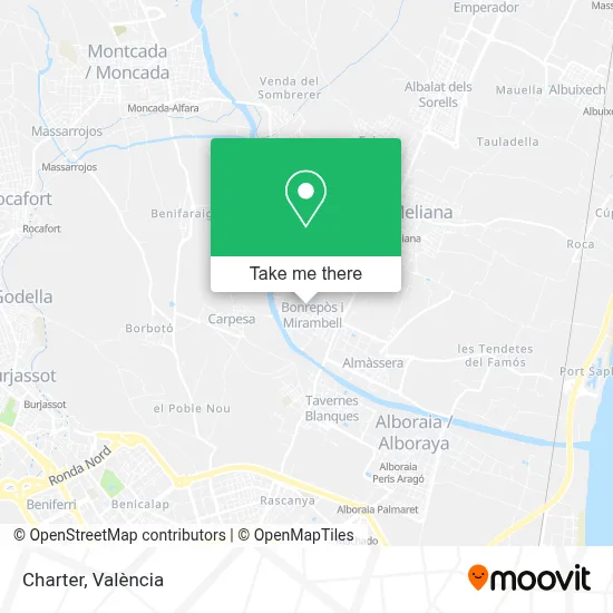 Charter map