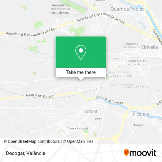 Decogar map