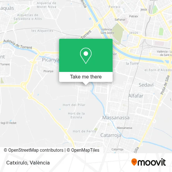 Catxirulo map