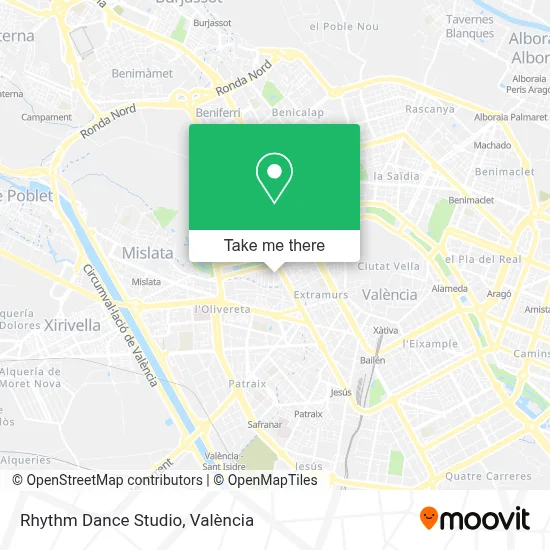 Rhythm Dance Studio map