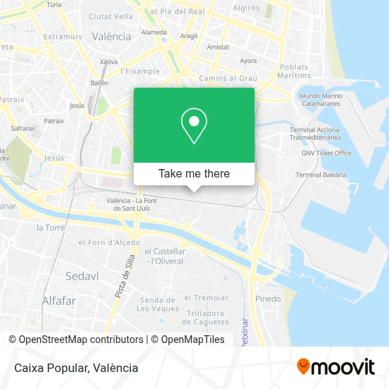 Caixa Popular map