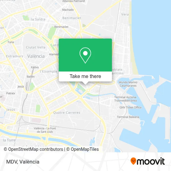 Mdv map
