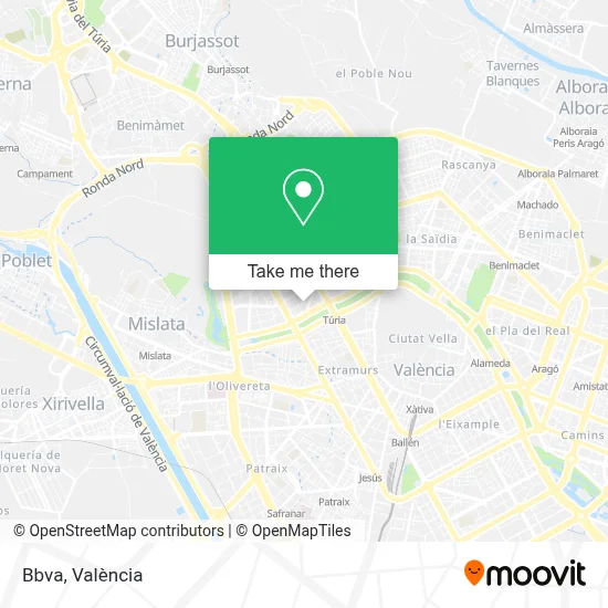 Bbva map