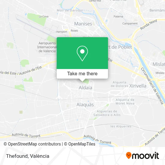 Thefound map