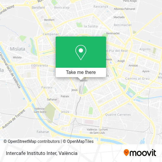 Intercafe Instituto Inter map