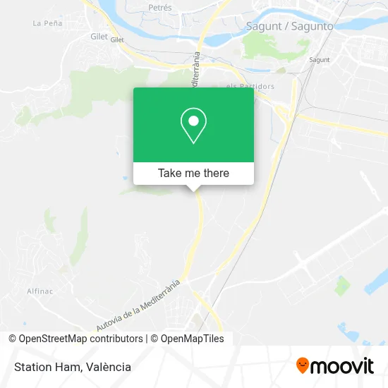 Station Ham map