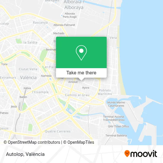Autolop map