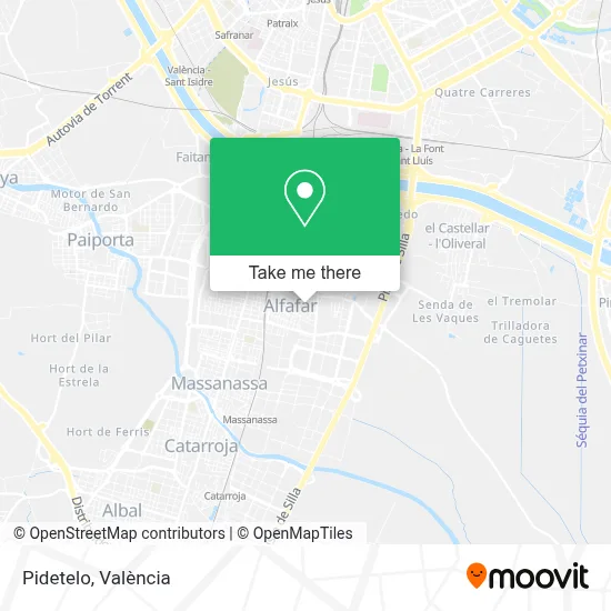 Pidetelo map