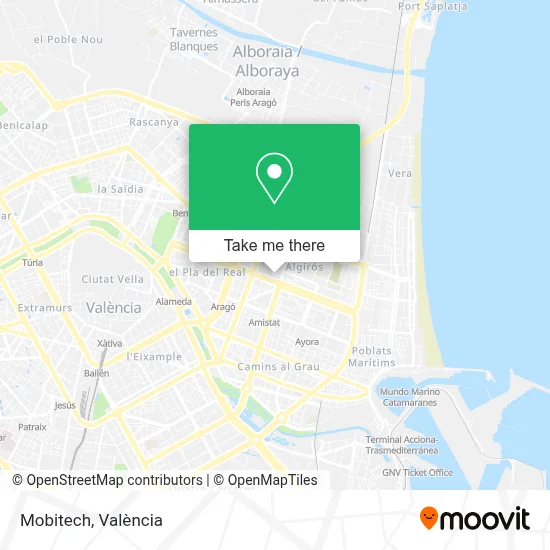 Mobitech map