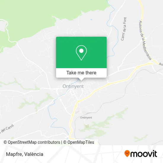 Mapfre map