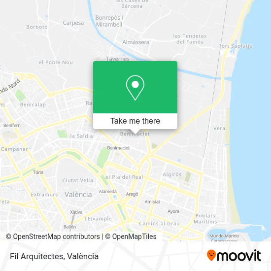 Fil Arquitectes map