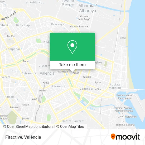 Fitactive map