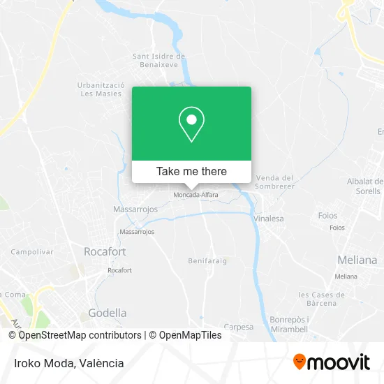 Iroko Moda map