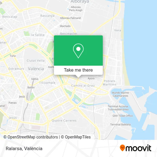 Ralarsa map