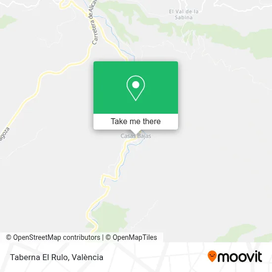 Taberna El Rulo map