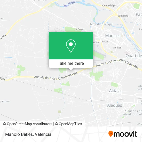 Manolo Bakes map