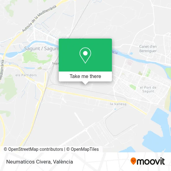 Neumaticos Civera map