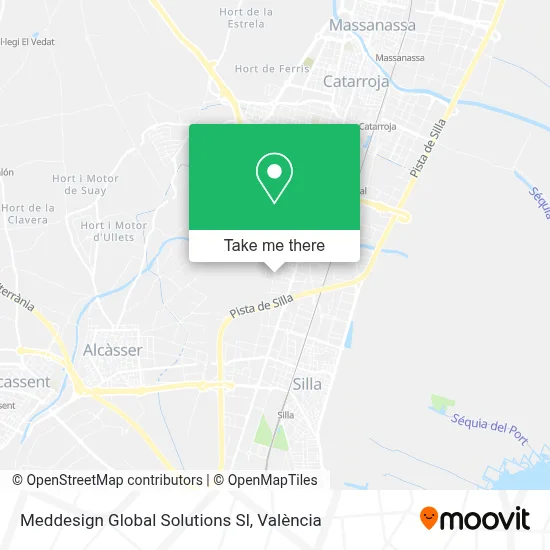 Meddesign Global Solutions Sl map