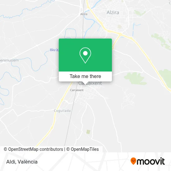 Aldi map
