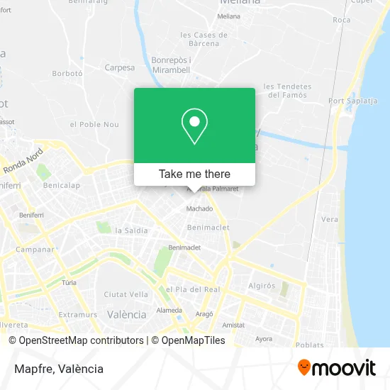 Mapfre map