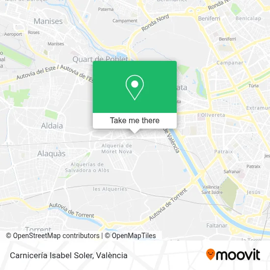 Carnicería Isabel Soler map