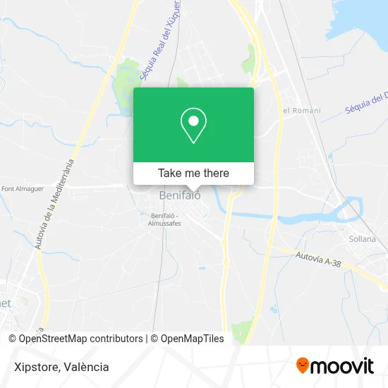 Xipstore map
