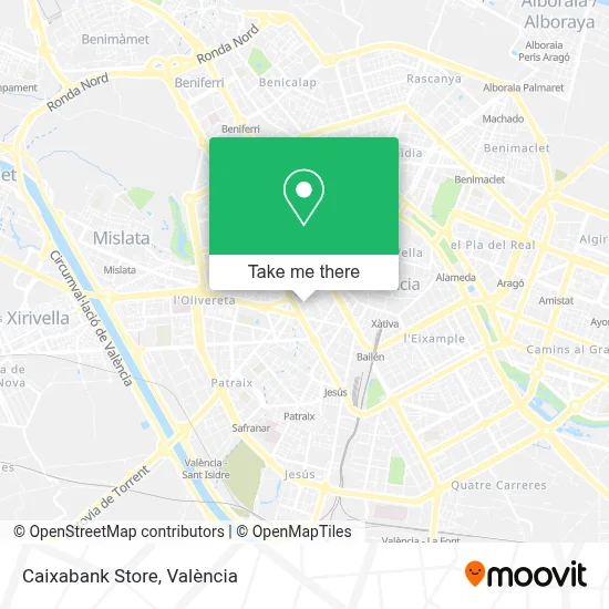 Caixabank Store map