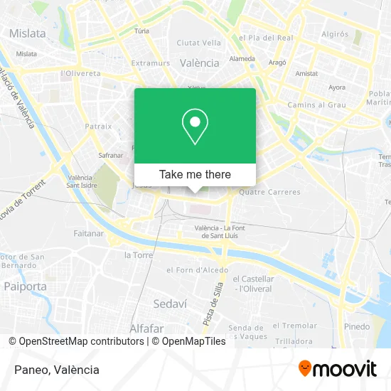 Paneo map