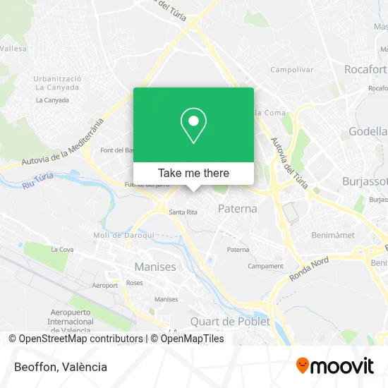 Beoffon map