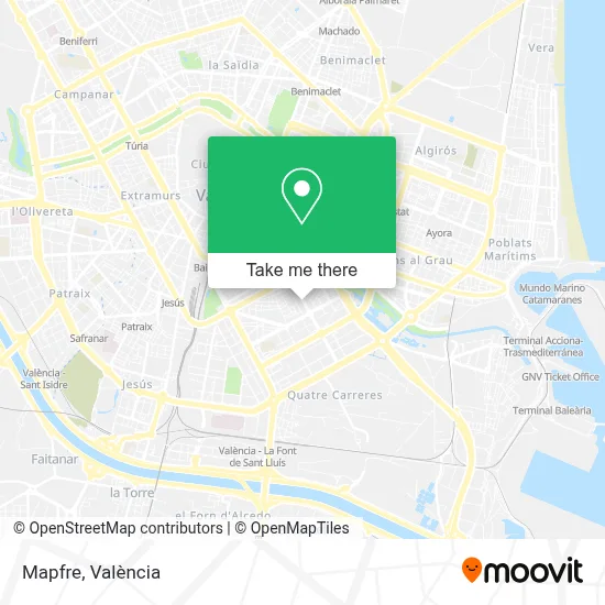 Mapfre map